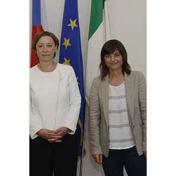 Debora Serracchiani (Presidente Regione Friuli Venezia Giulia) incontra Hana Hubácová (Ambasciatore Repubblica Ceca) - Trieste 16/06/2017