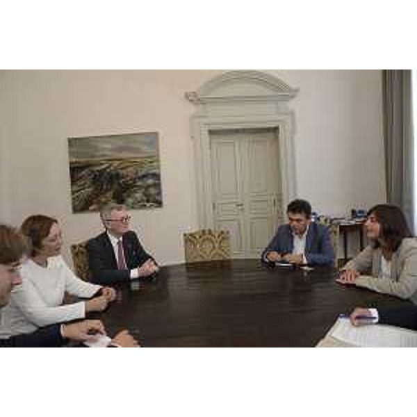 Debora Serracchiani (Presidente Regione Friuli Venezia Giulia) incontra Hana Hubácová (Ambasciatore Repubblica Ceca) - Trieste 16/06/2017