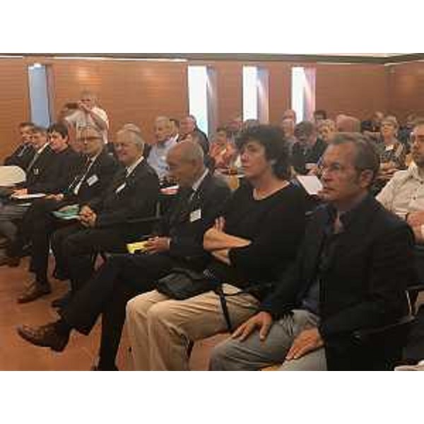 Loredana Panariti (Assessore regionale Lavoro, Formazione, Istruzione, Pari Opportunità, Politiche giovanili, Ricerca e Università) al convegno regionale dei Maestri del Lavoro - Gorizia 17/06/2017