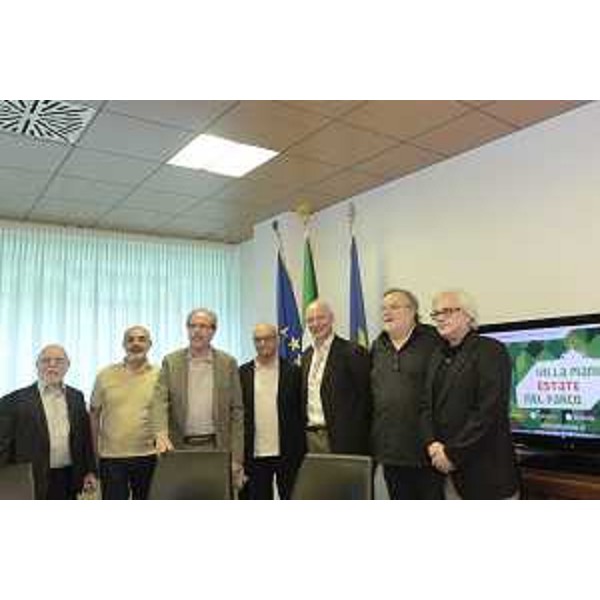 Gianni Torrenti (Assessore regionale Cultura, Sport e Solidarietà) alla presentazione del programma di Villa Manin Estate nel Parco 2017 - Udine 20/06/2017
