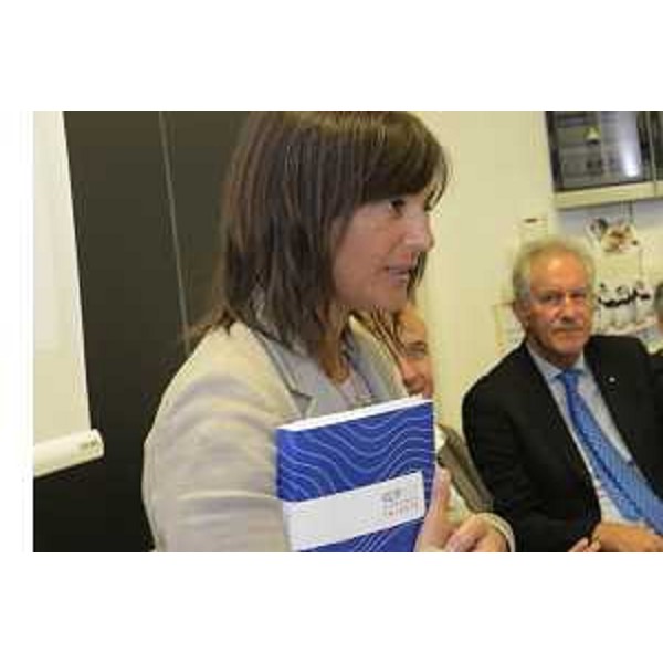 Debora Serracchiani (Presidente Regione Friuli Venezia Giulia) alla presentazione del dossier sulla candidatura di Trieste a sede dell'ESOF (Euroscience open forum) 2020 - Trieste 21/06/2017