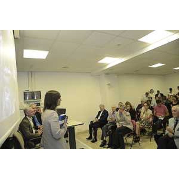 Debora Serracchiani (Presidente Regione Friuli Venezia Giulia) alla presentazione del dossier sulla candidatura di Trieste a sede dell'ESOF (Euroscience open forum) 2020 - Trieste 21/06/2017