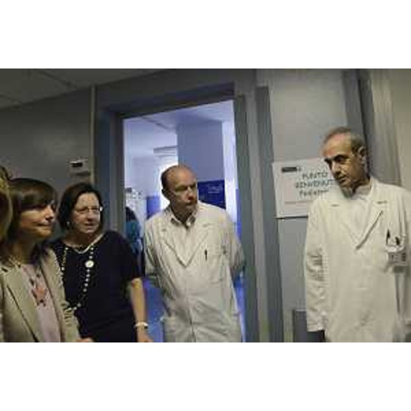 Debora Serracchiani (Presidente Regione Friuli Venezia Giulia) incontra il personale dell'ospedale Burlo Garofolo - Trieste 21/06/2017