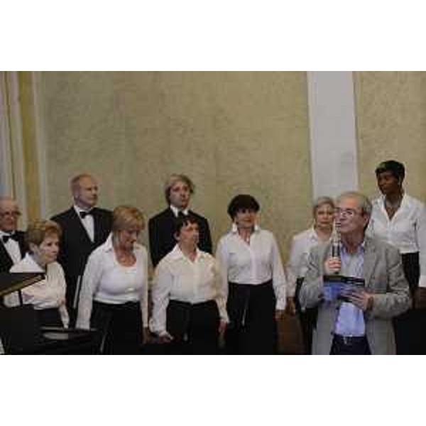 Franco Codega (Consigliere regionale FVG) presenta il Coro Interreligioso, diretto da Fabio Nossal - Trieste 21/06/2017