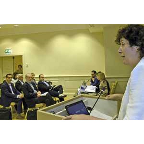 Loredana Panariti (Assessore regionale Lavoro, Formazione, Istruzione, Pari Opportunità, Politiche giovanili, Ricerca e Università) alla riunione del Comitato di sorveglianza - Trieste 22/06/2017