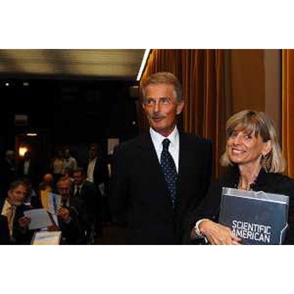 Pedicchio e Sigliano al Forum Scientific American (Villa Manin, 14/09/05)
