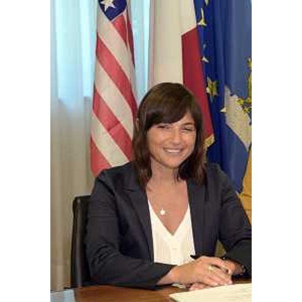 Debora Serracchiani (Presidente Regione Friuli Venezia Giulia) alla firma dell'accordo di cooperazione tra Regione, sistema universitario del FVG e Massachusetts institute of technology (Mit) - Udine 23/06/2017