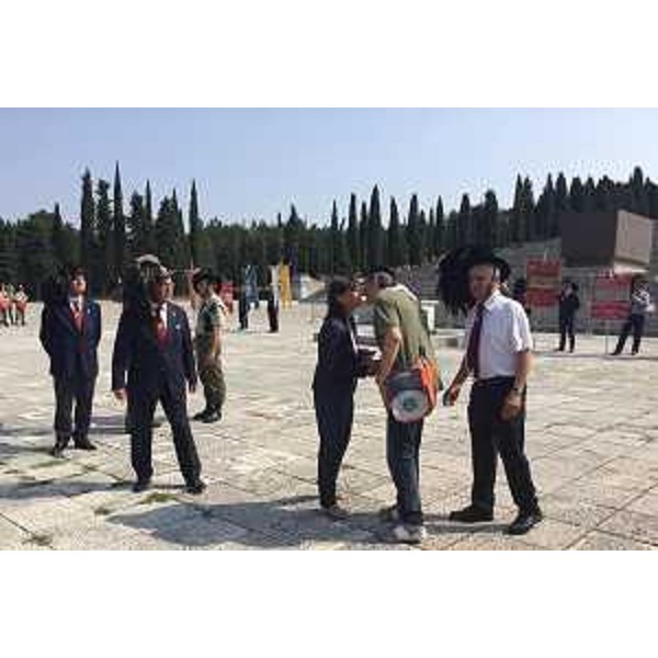 Debora Serracchiani (Presidente Regione Friuli Venezia Giulia) alla cerimonia del Pellegrinaggio Crèmisi ai Caduti per la Patria - Fogliano Redipuglia 24/06/2017
