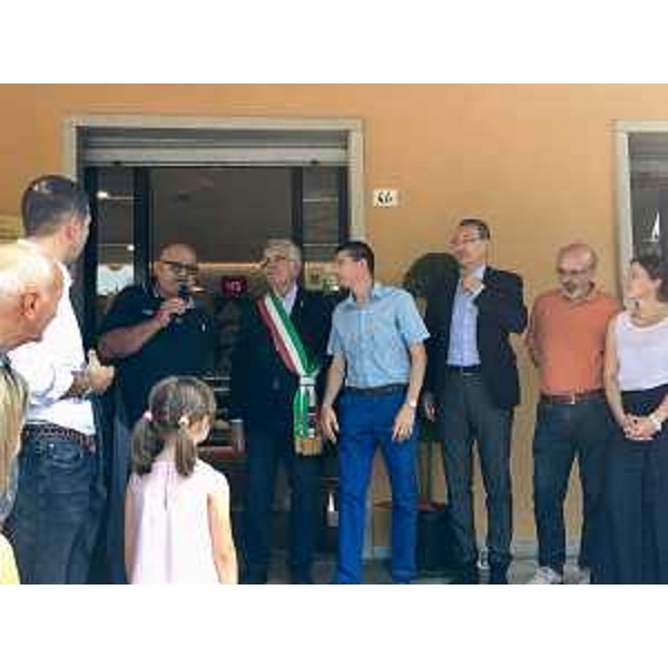 Sergio Bolzonello (Vicepresidente Regione FVG e assessore Attività produttive, Turismo e Cooperazione) alla cerimonia di riapertura della Latteria di Palse - Porcia 24/06/2017