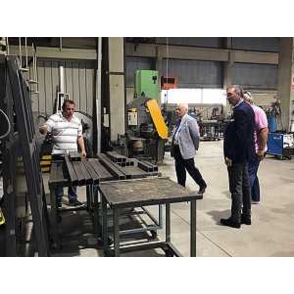 Sergio Bolzonello (Vicepresidente Regione FVG e assessore Attività produttive, Turismo e Cooperazione) alla cerimonia per i sessant'anni della ditta Gerussi - Spilimbergo 25/06/2017
