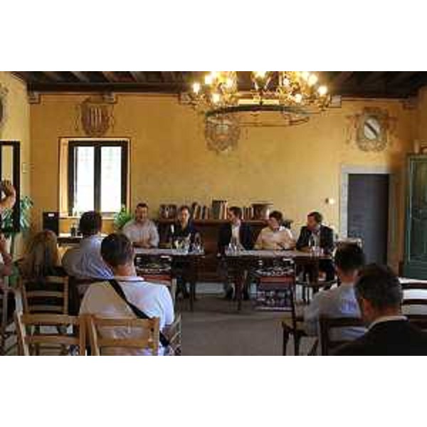 Cristiano Shaurli (Assessore regionale Risorse agricole e forestali) alla presentazione di Perlage - Udine 26/06/2017