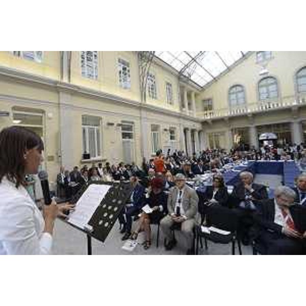 Debora Serracchiani (Presidente Regione Friuli Venezia Giulia) al "G7 Università" - Udine 29/06/2017