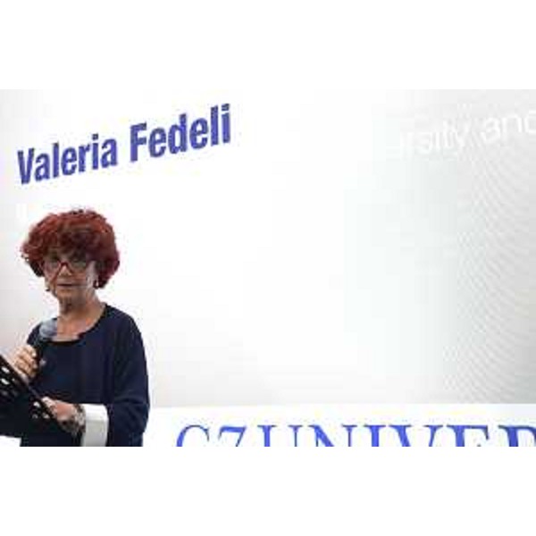 Valeria Fedeli (Ministro Istruzione, Università e Ricerca) al "G7 Università" - Udine 29/06/2017