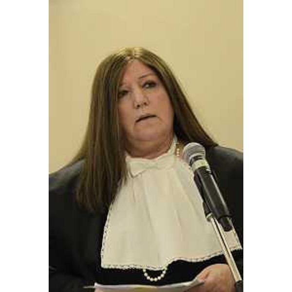 Tiziana Spedicato (Procuratore regionale Corte dei Conti) alla seduta della sezione regionale della Corte dei Conti - Trieste 30/06/2017
