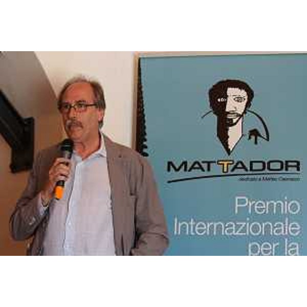 Gianni Torrenti (Assessore regionale Cultura, Sport e Solidarietà) all'annuncio dei primi vincitori dell'ottava edizione del Premio Mattador - Trieste 01/07/2017