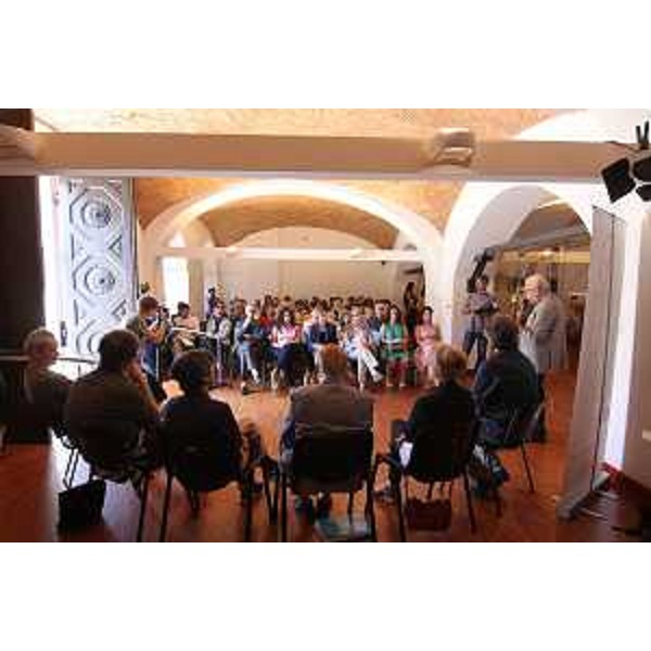 Gianni Torrenti (Assessore regionale Cultura, Sport e Solidarietà) all'annuncio dei primi vincitori dell'ottava edizione del Premio Mattador - Trieste 01/07/2017