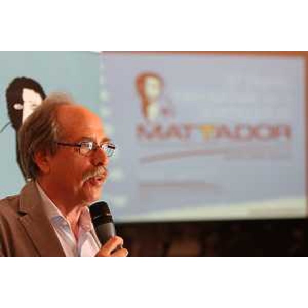 Gianni Torrenti (Assessore regionale Cultura, Sport e Solidarietà) all'annuncio dei primi vincitori dell'ottava edizione del Premio Mattador - Trieste 01/07/2017