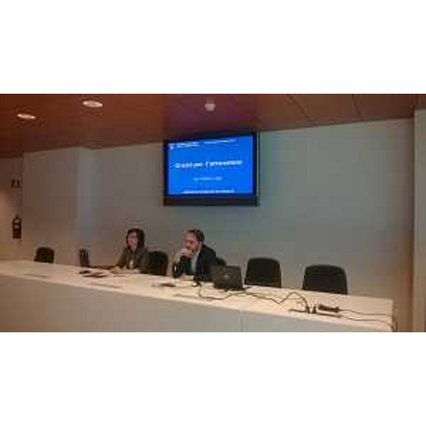 Sara Vito (Assessore regionale Ambiente ed Energia) e Cristiano Shaurli (Assessore regionale Risorse agricole e forestali) alla riunione con gli attori del sistema idrico regionale - Udine 03/07/2017