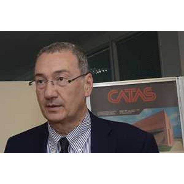 Sergio Bolzonello (Vicepresidente Regione FVG e assessore Attività produttive, Turismo e Cooperazione) alla presentazione del nuovo laboratorio prove mobili e arredo del CATAS - San Giovanni al Natisone 04/07/2017