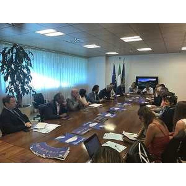 Debora Serracchiani (Presidente Regione Friuli Venezia Giulia) alla presentazione del festival musicale "Carniarmonie" - Udine 05/07/2017