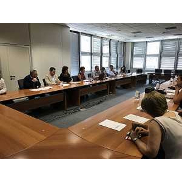 Loredana Panariti (Assessore regionale Lavoro, Formazione, Istruzione, Pari Opportunità, Politiche giovanili, Ricerca e Università) alla presentazione del corso dedicato al sistema arredo casa promosso dal MITS - Pordenone 05/07/2017