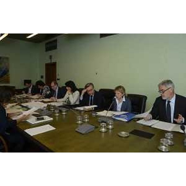 Debora Serracchiani (Presidente Regione Friuli Venezia Giulia) presiede la riunione della Giunta regionale - Trieste 07/07/2017