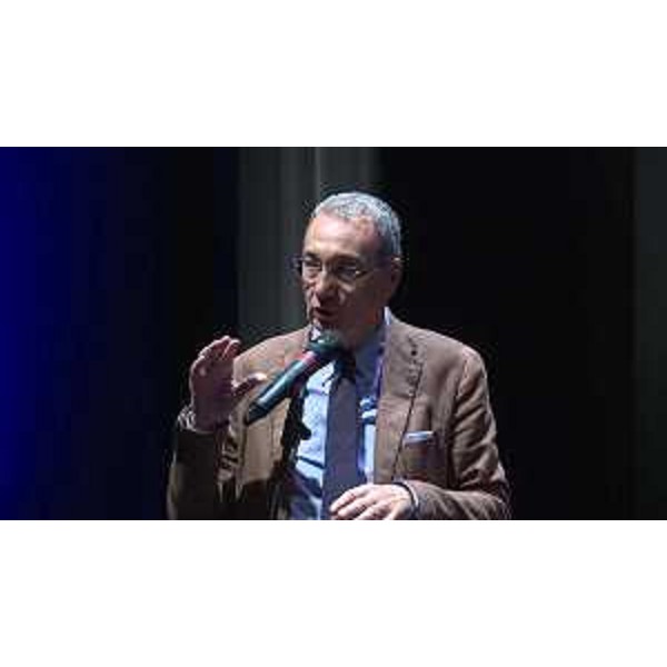 Sergio Bolzonello (Vicepresidente Regione FVG e assessore Attività produttive, Turismo e Cooperazione) alla presentazione del cartellone di prosa e musica del Teatro Verdi, stagione 2017/2018 - Pordenone 13/07/2017