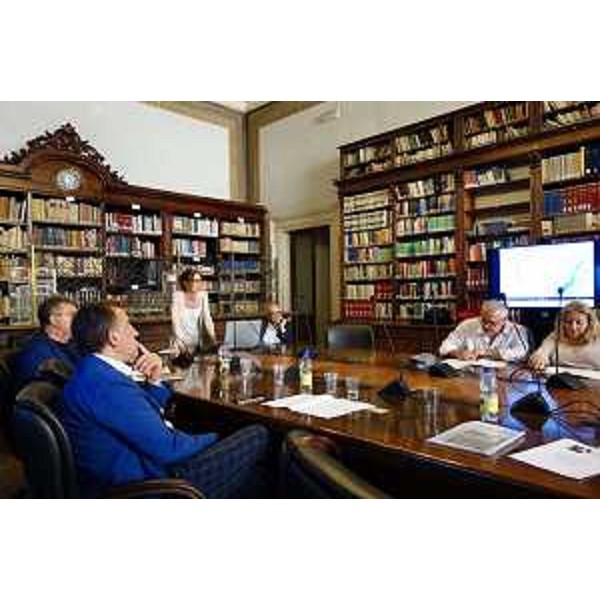Rappresentanti del Servizio Paesaggio e Biodiversità della Regione FVG e dell'Università di Udine presentano il PPR del Friuli Venezia Giulia all'Osservatorio nazionale del Paesaggio, presieduto dal sottosegretario Ilaria Borletti Buitoni - Roma 13/07/2017