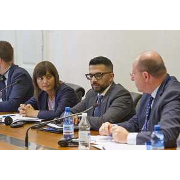Debora Serracchiani (Presidente Regione Friuli Venezia Giulia) all'incontro tra i ministri dei Trasporti dell'area balcanica occidentale, durante il Western Balkans Summit - Trieste 12/07/2017