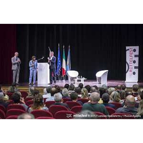 Debora Serracchiani (Presidente Regione Friuli Venezia Giulia) all'inaugurazione di Mittelfest - Cividale del Friuli 15/07/2017 (Foto Luca A. d'Agostino e Lorenzo Scaldaferro /Phocus Agency © 2017)