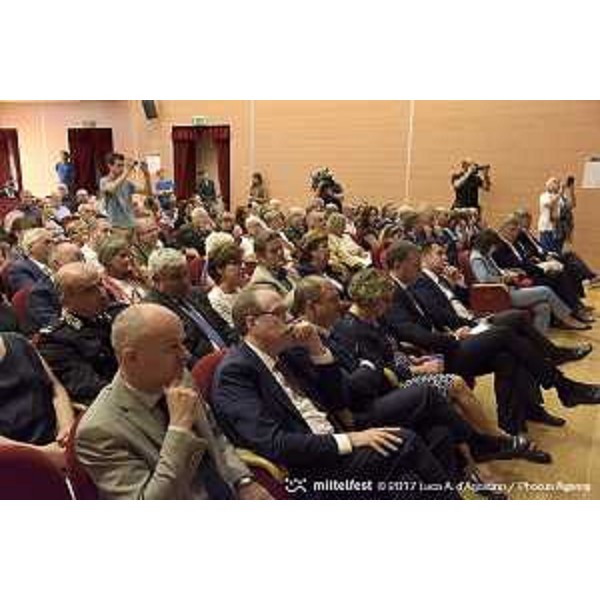 Gianni Torrenti (Assessore regionale Cultura, Sport e Solidarietà) all'inaugurazione di Mittelfest - Cividale del Friuli 15/07/2017 (Foto Luca A. d'Agostino e Lorenzo Scaldaferro /Phocus Agency © 2017)