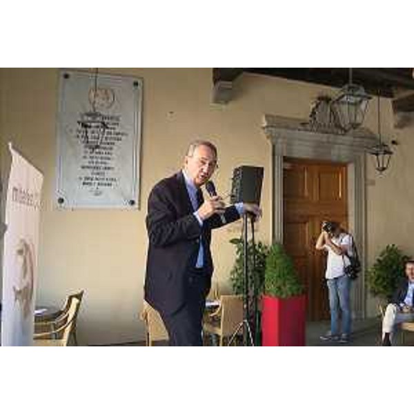 Sergio Bolzonello (Vicepresidente Regione FVG e assessore Attività produttive, Turismo e Cooperazione) all'inaugurazione di Mittelfest - Cividale del Friuli 15/07/2017