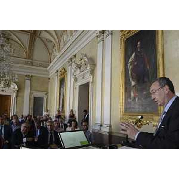Sergio Bolzonello (Vicepresidente Regione FVG e assessore Attività produttive, Turismo e Cooperazione) alla presentazione del Rapporto annuale "Cina 2017. Scenari e prospettive per le imprese" - Trieste 17/07/2017