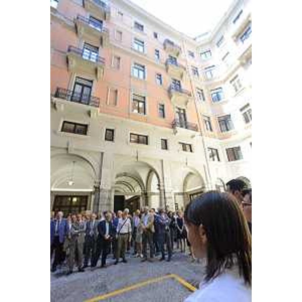 Debora Serracchiani (Presidente Regione Friuli Venezia Giulia) all'inaugurazione della sede ristrutturata della Regione FVG in via Carducci 6 - Trieste 19/07/2017