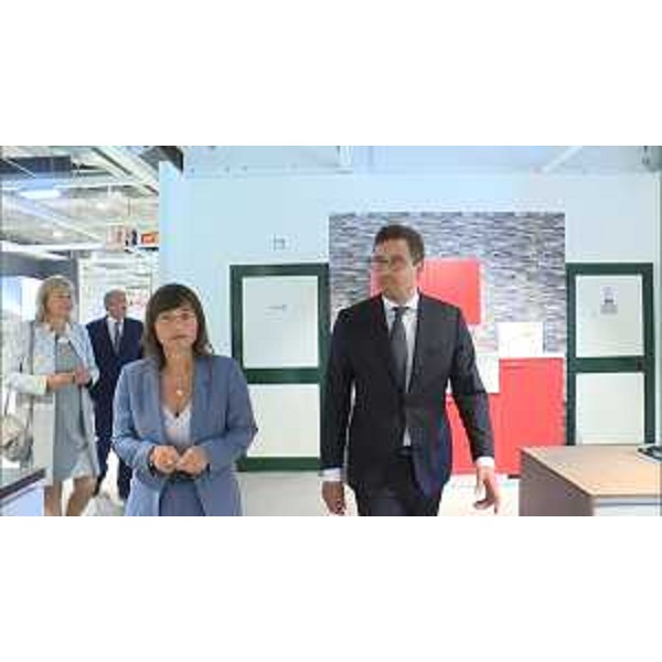 Debora Serracchiani (Presidente Regione Friuli Venezia Giulia) all'inaugurazione del nuovo punto vendita Dipo - Zoppola 25/07/2017