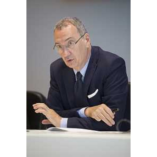 Sergio Bolzonello (Vicepresidente Regione FVG e assessore Attività produttive, Turismo e Cooperazione) alla presentazione dei dati sul turismo in FVG nel primo semestre 2017 - Udine 27/07/2017 (Foto Fabrice Gallina)