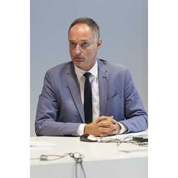 Bruno Bertero (Direttore Marketing PromoTurismo FVG) alla presentazione dei dati sul turismo in FVG nel primo semestre 2017 - Udine 27/07/2017 (Foto Fabrice Gallina)