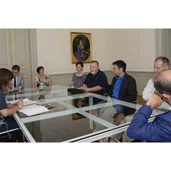 Debora Serracchiani (Presidente Regione Friuli Venezia Giulia) incontra gli esponenti di organizzazioni slovene del FVG - Trieste 02/08/2017