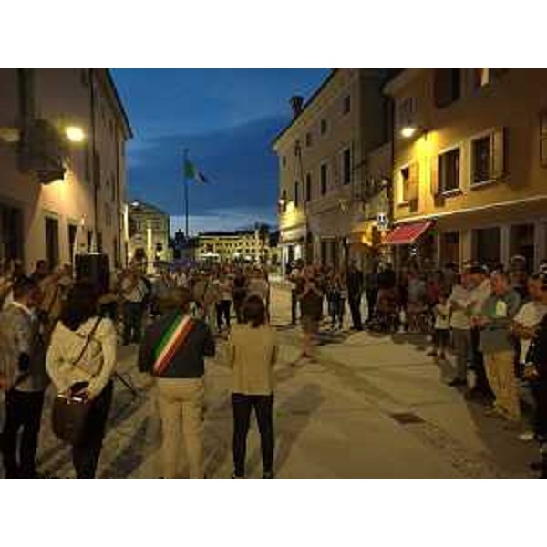 Inaugurazione dei lavori di riqualificazione di Borgo Aquileia - Palmanova 02/08/2017 (Foto Comune di Palmanova)
