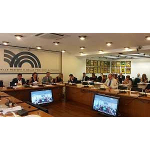 Gianni Torrenti (Assessore regionale Cultura, Sport e Solidarietà) alla Conferenza Stato-Regioni - Roma 03/08/2017