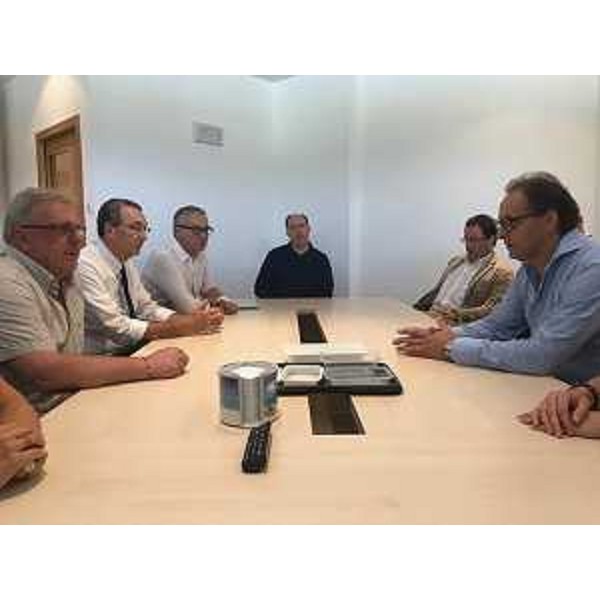 Sergio Bolzonello (Vicepresidente Regione FVG e assessore Attività produttive, Turismo e Cooperazione) in visita all'azienda Villa Food - Villa Santina 26/08/2017