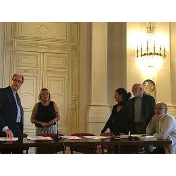 Gianni Torrenti (Assessore regionale Cultura, Sport e Solidarietà) alla presentazione della mostra fotografica "Ilt Illumina le Tenebre" - Trieste 01/09/2017
