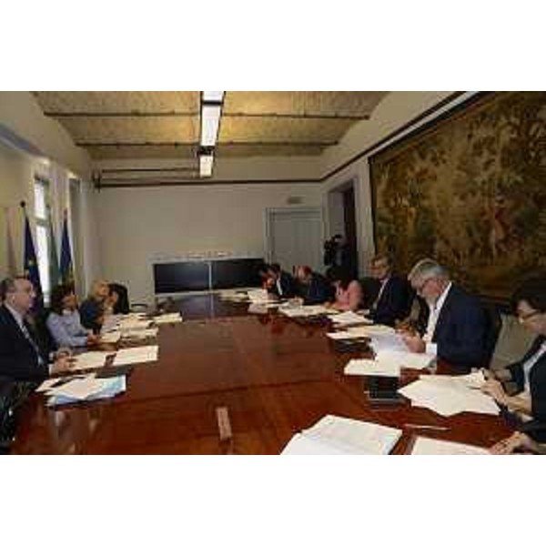 Riunione della Giunta regionale - Trieste 01/09/2017