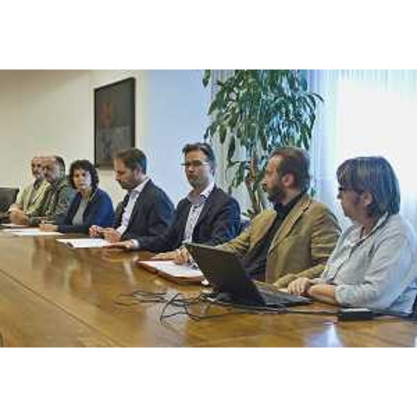 Cristiano Shaurli (Assessore regionale Risorse agricole e forestali) alla presentazione della manifestazione "Boster Nord-Est" - Udine 04/09/2017
