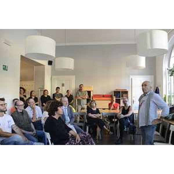 Loredana Panariti (Assessore regionale Lavoro, Formazione, Istruzione, Pari Opportunità, Politiche giovanili, Ricerca e Università) all'incontro "Sotto un'altra Luce" al Parco di San Giovanni - Trieste 06/09/2017