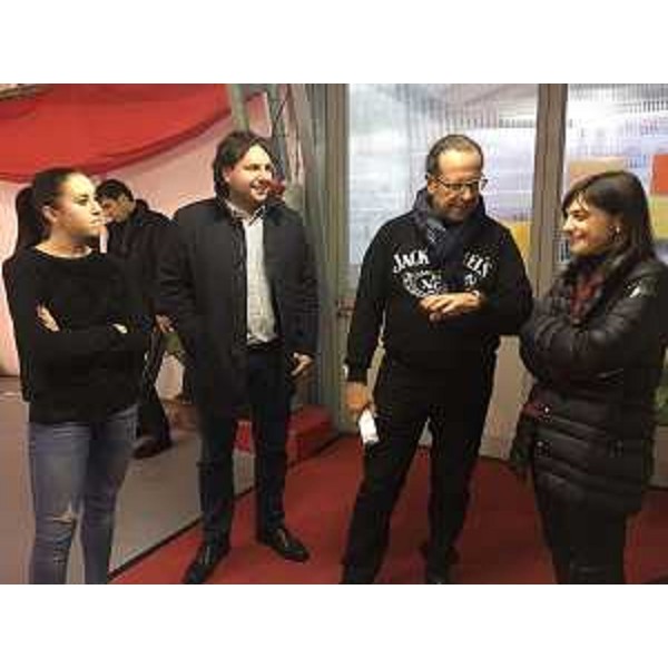 Debora Serracchiani (Presidente Regione Friuli Venezia Giulia) visita l'impianto del pattinaggio artistico Triestino di via Costalunga e incontra Silvia Stibilj (Campionessa mondiale pattinaggio artistico) e lo staff tecnico e dirigenziale della società sportiva - Trieste 2017