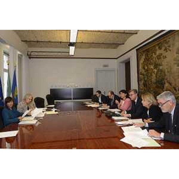 Riunione della Giunta regionale - Trieste 08/09/2017
