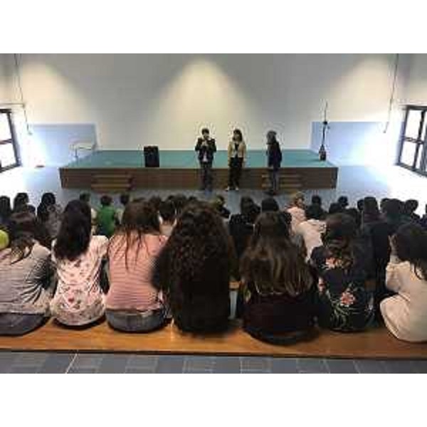 Mariagrazia Santoro (Assessore regionale Infrastrutture e Territorio) visita il plesso scolastico - Ragogna 11/09/2017