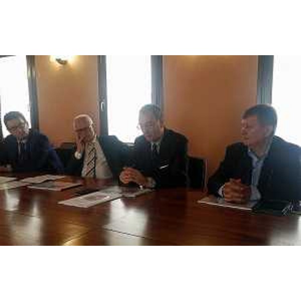 Sergio Bolzonello (Vicepresidente Regione FVG e assessore Attività produttive, Turismo e Cooperazione) alla presentazione dell'indagine sul terziario nel secondo trimestre 2017 in FVG - Pordenone 13/09/2017