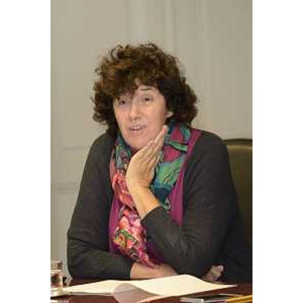 Loredana Panariti (Assessore regionale Lavoro, Formazione, Istruzione, Pari Opportunità, Politiche giovanili, Ricerca e Università) durante la riunione della Giunta regionale - Trieste 15/09/2017
